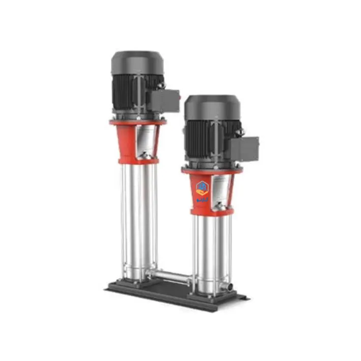 پمپ طبقاتی فشار قوی عمودی استیل لئو مدل LVS10+LVSD10