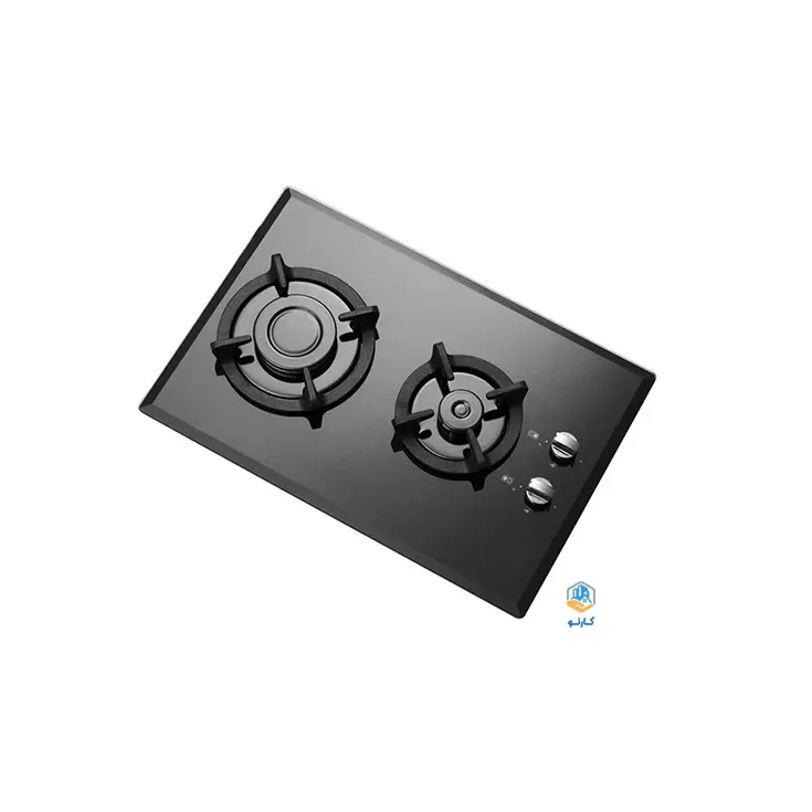 گاز صفحه ای استیل البرز مدل g2352 شیشه ای